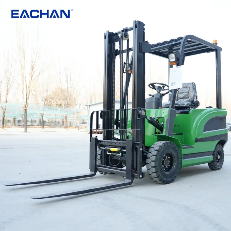 

Высококачественный 1,5-тонный электрический вилочный погрузчик на новой энергии для склада, малошумный, 4x4, с кабиной, на заказ