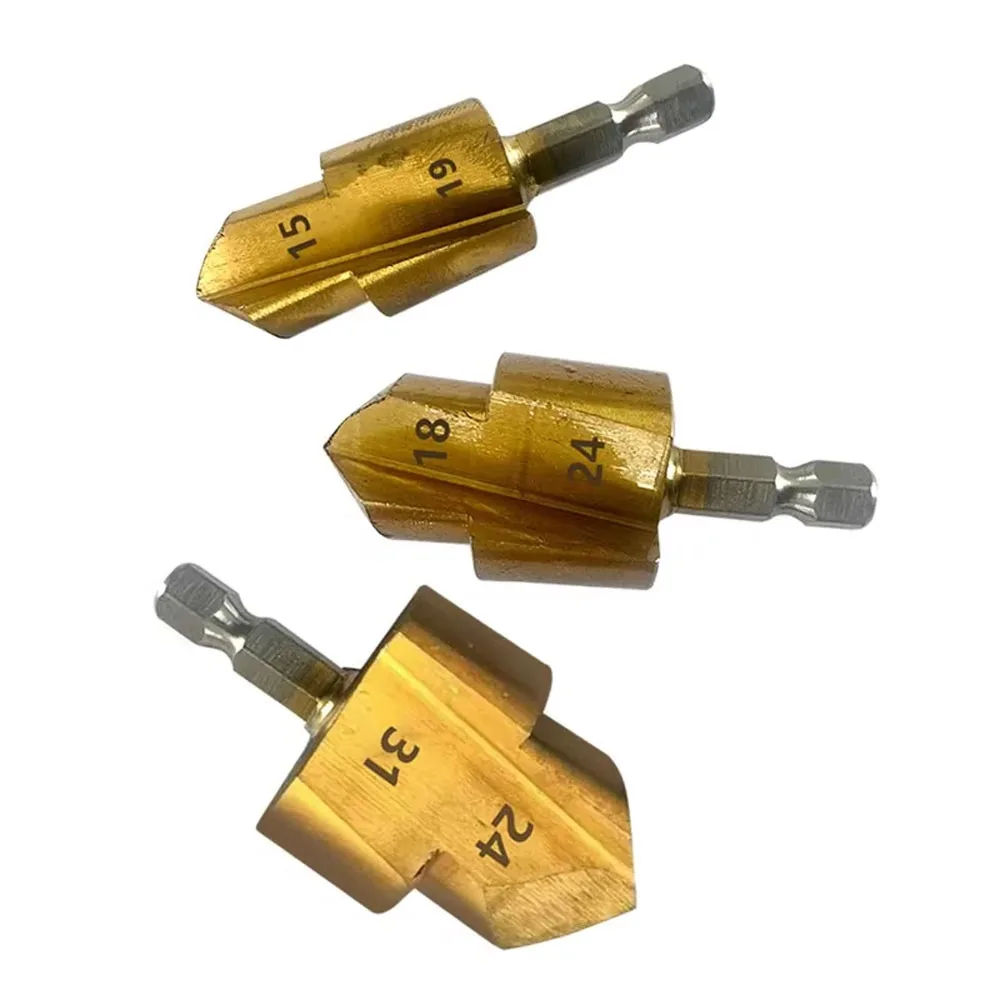 Подъемное PPR, ступенчатое сверло, инструмент для соединения водопроводных труб с шестигранным хвостовиком 20/25/32 мм, полный открытый процесс