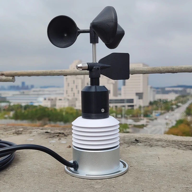 2026 Multi-Parameter Weather Station for Agricultural Electric Power Chemical Plant Area-Measures Wind Speed Air Temperature Hum