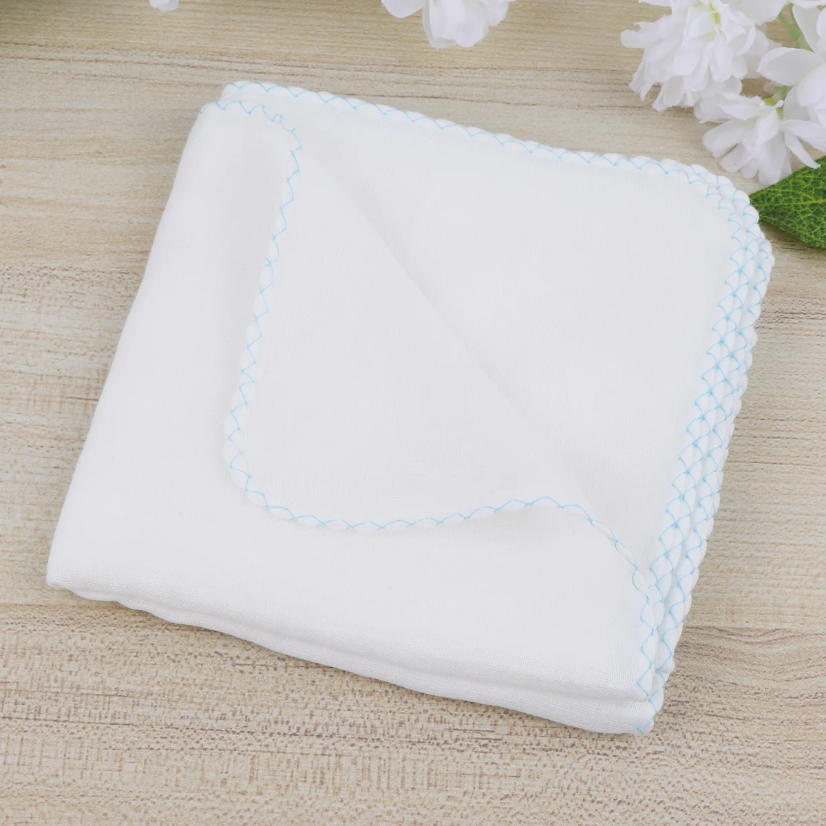 10Pcs Cotton Saliva Towels Breathable Soft Double Layer Handkerchief Baby Feeding Nursing Makeup Remover Baby Feeding Towel