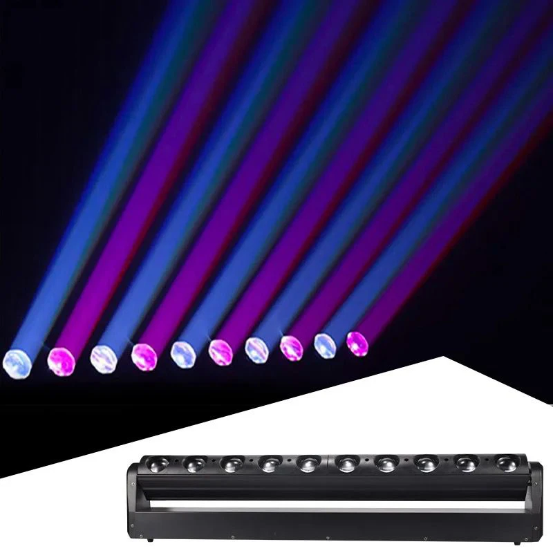 10x40w 4in1 RGBW LED Bar Beam Moving Head Lighting bar beam light excellent for dj disco party