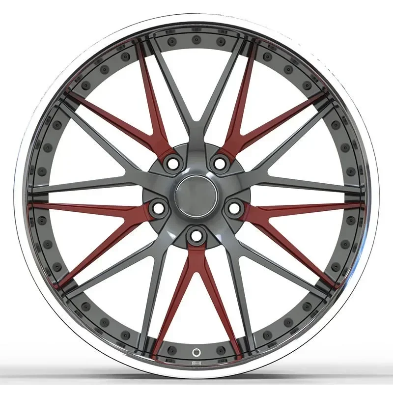 Passenger Car Wheels 17 18 19 20 21 22 Inch Rims 2 Piece Wheel Vehicle Accessories Car Mags Alloy Wheel Rim