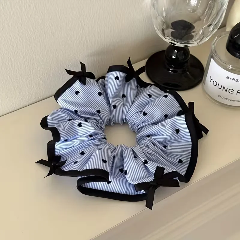 Hi Tech Accessories - Élastique à cheveux à nœud plissé