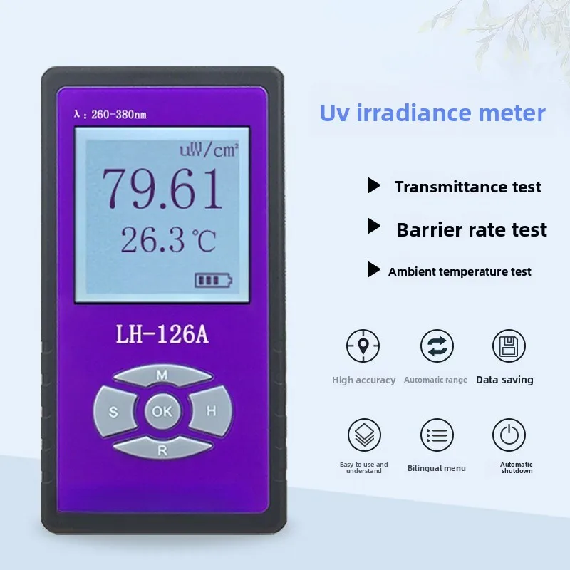 Solar film tester, UV penetration rate detector