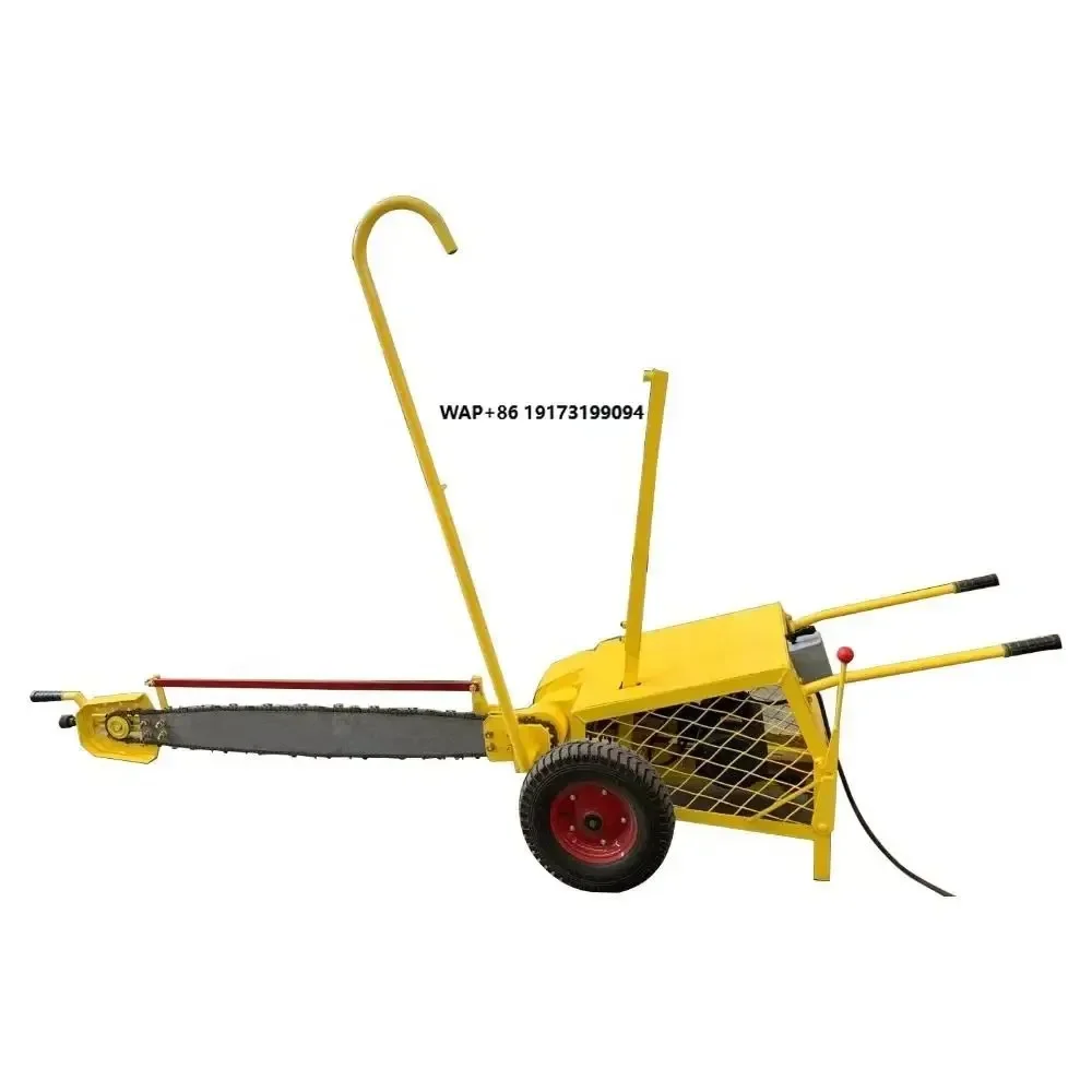 Big Log Sawmill Electric Chainsaw Portable Wood Slasher Timber Cutting Machine Farm Estates Forest Wood Saw Machine
