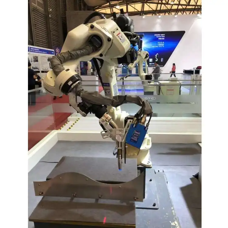 6-Axis Welding Robot Arm Machine with Welding Positioner, Torch and Power Source for Robotic Welding Solutions