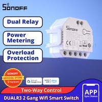 Sonoff Dual 2CH Wifi Smart Switch Home Remote Control Wireless Switch Universal Module Timer Wi-fi Switch Smart Home Controller