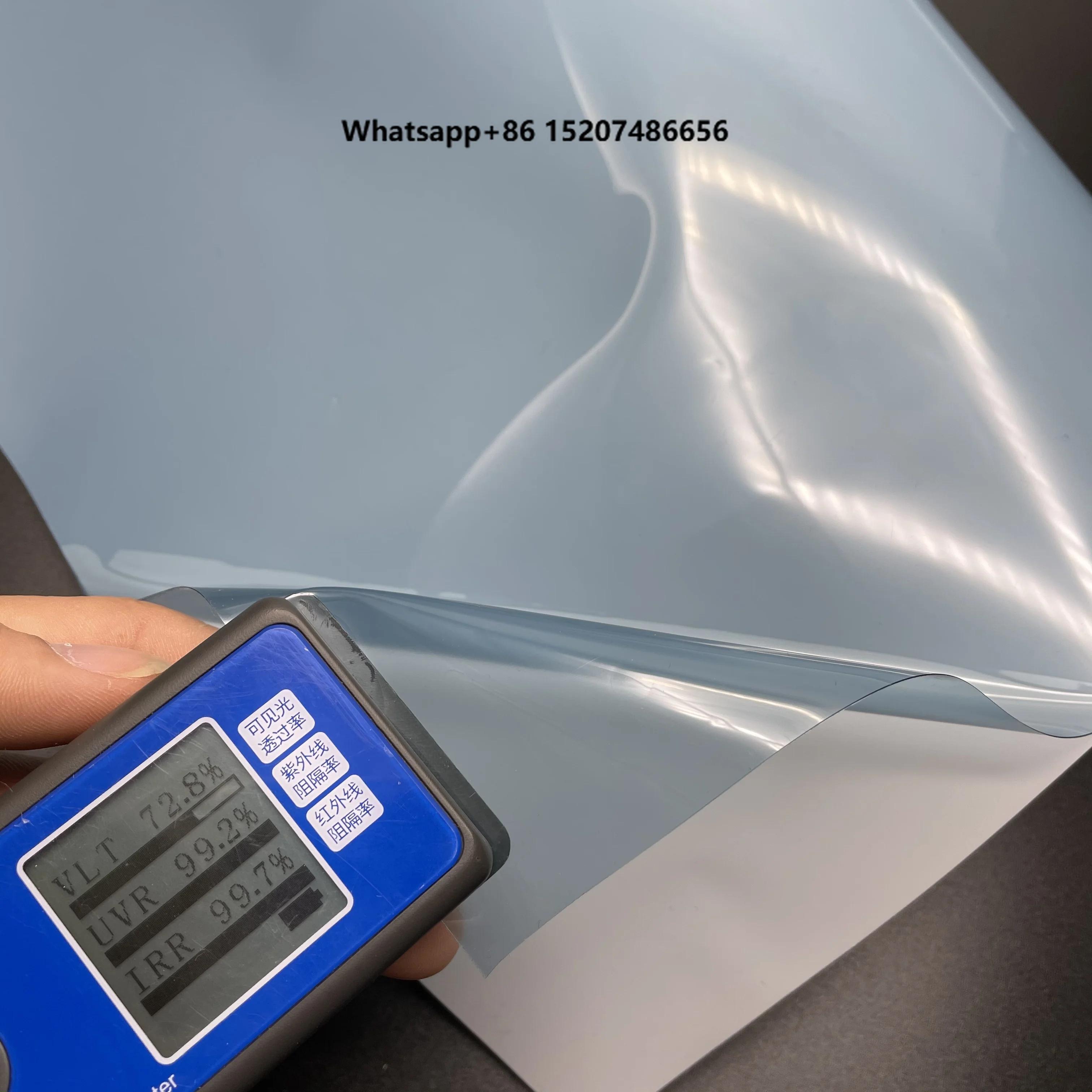 Premium Blue Ice Armor Sunroof Film Car Roof Protection Heat Rejection Scratch Resistant UV Glare Reduction Self Healing OEM