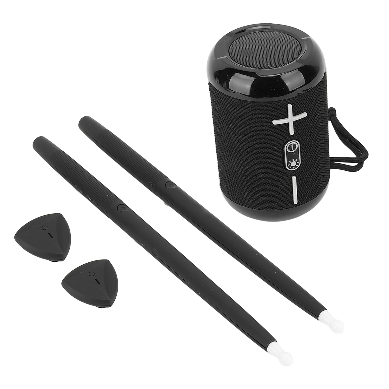 Portable Air Drum Stick 3D Motion Sensing Virtual Reality Technology Somatosensory Drum Kit with Speaker for Home for Beginners