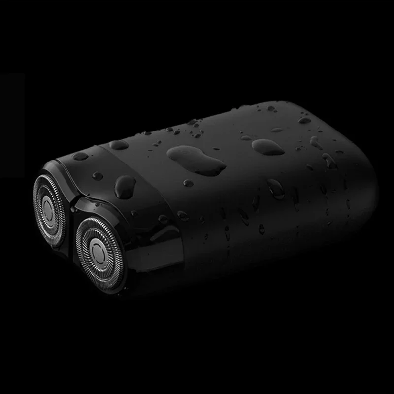 ماكينة حلاقة كهربائية XIAOMI Mijia S100 ماكينة حلاقة صغيرة محمولة للرجال مع 2 رأس عائم USB قابلة لإعادة الشحن ماكينة حلاقة اللحية