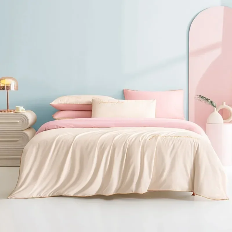 

Premium sense long-staple cotton 4 piece set Class A maternal and infant grade pure cotton bed sheet mattress cotton quilt cover