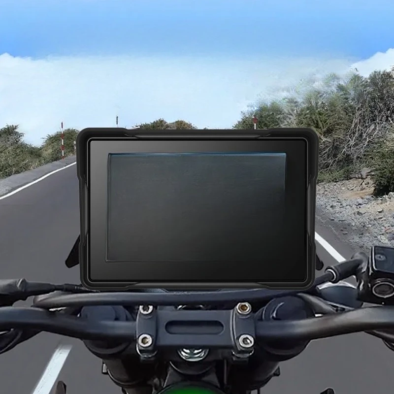 Motorcycle recorder Motorcycle tire pressure waterproof high definition car CARPLAY front and rear double recorder