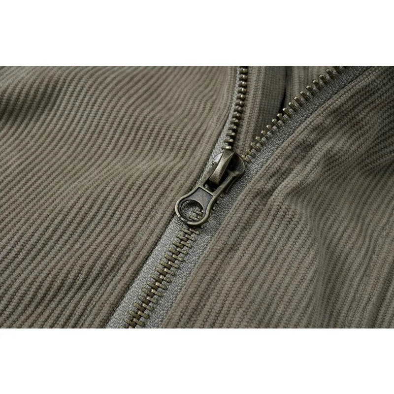 Fall 2024 New American Street Fashion Corduroy Three-Dimensional Pocket Jacket for Men