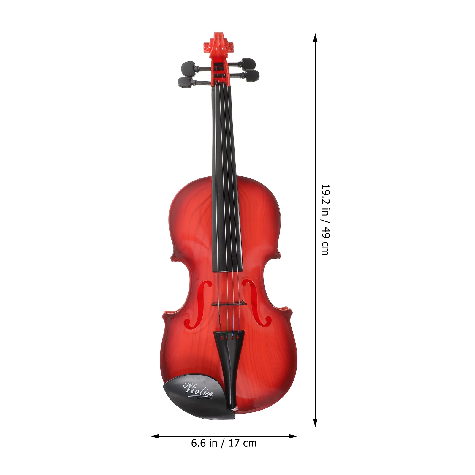 Vioolspeelgoed Kinderen Muzikale Gitaar Kinderen voor Beginners Instrument Lichtbruin Peuter