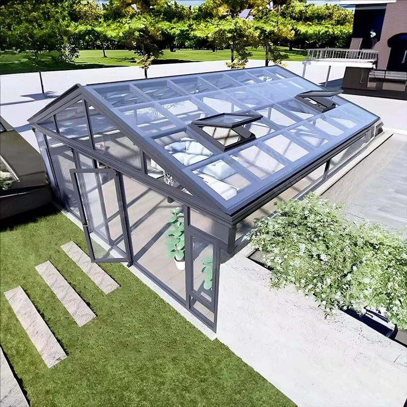 Sustainable Living House - Insulation Double Glazed Self -Built House