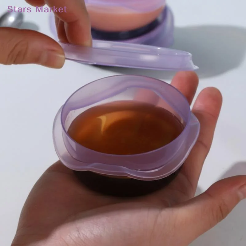New 1/4 Pcs Light Purple Salad Dressing Container To Go With Lids Tiny Condiment Containers Small Sauce Containers For Lunch Box