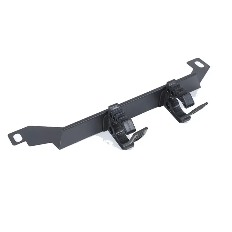 

For Seat Leon 2008-2012 Aluminum Alloy Black Car Under Seat Flashlight Holder Bracket Interior Car Accessories