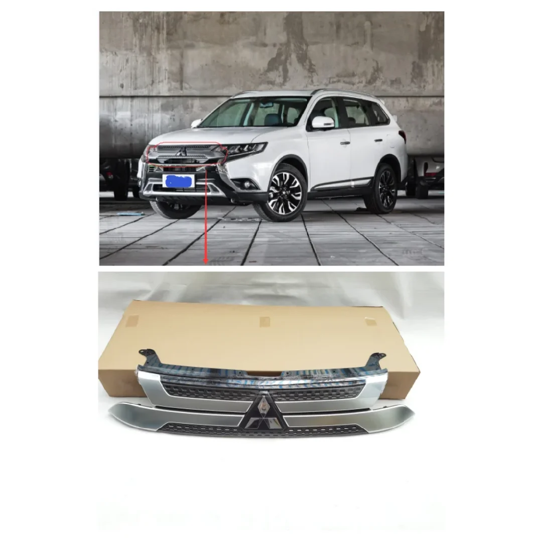 

Front Bumper Upper Grille Grill Insert Radiator For Outlander GF7W GF8W 19- 7450B289