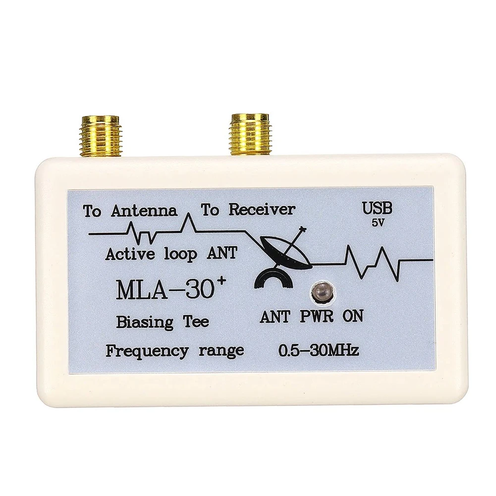 MLA-30 Średnio krótkofalowa aktywna antena pętlowa odbiorcza 500 kHz-30 MHz Zestaw SWL HAM