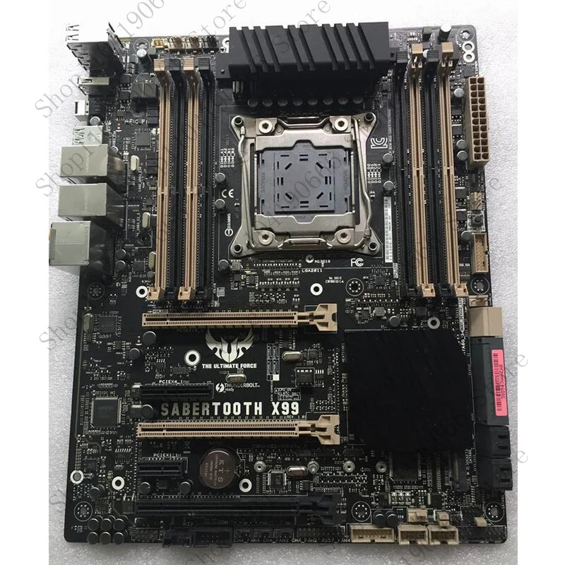 QQ For ASUS SABERTOOTH X99 LGA2011 DDR4 ATX Motherboard.