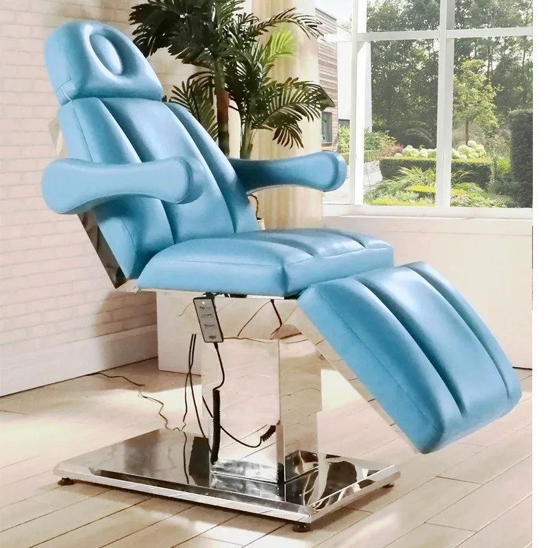 Stainless steel electric beauty  beauty salon micro plastic surgery bed tattoo bed electric injection bed hair transplant