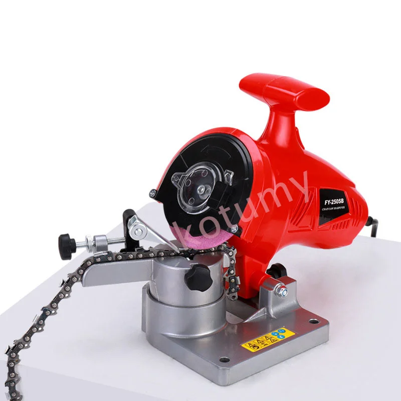 250W 220V/110V Electric Chain Saw Sharpener 100mm Chain Grinder Machine for Grinding Chains Chainsaw Polishing Tools