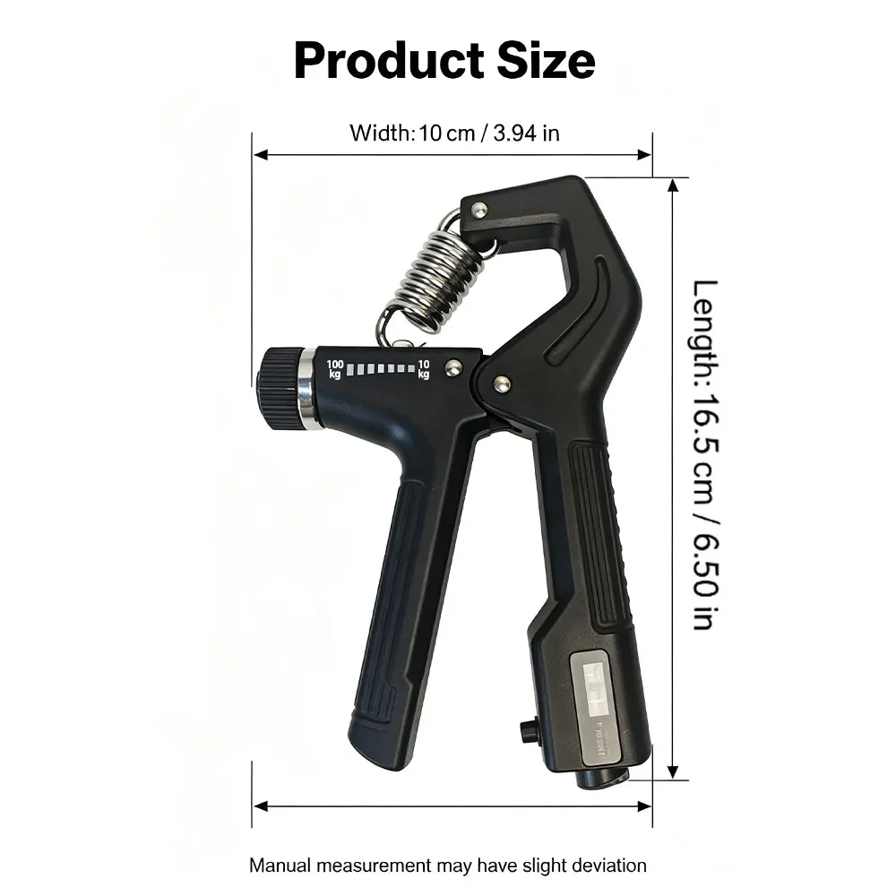 Counting Grip Strength Device Multi Functional Male And Female Hand Training, Hand And Finger Rehabilitation Exercise