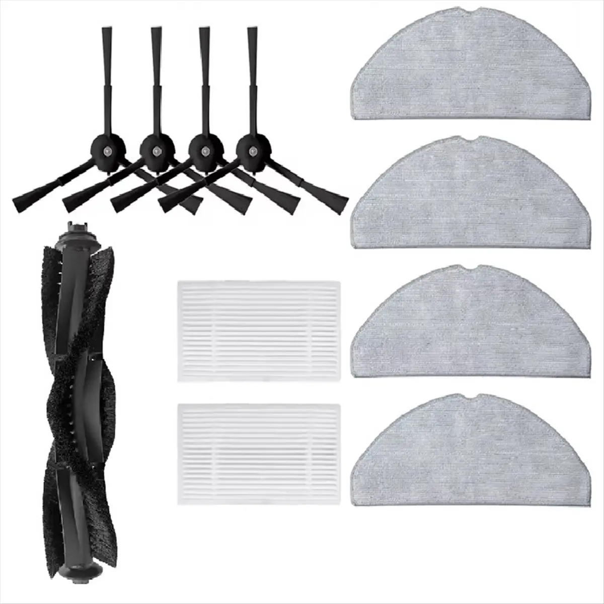 For RV30 Max/RV30 /RV20 Max/RV20 Robot Vacuum Accessories Roller Side Brush Filter Mops [BWASCLIM]
