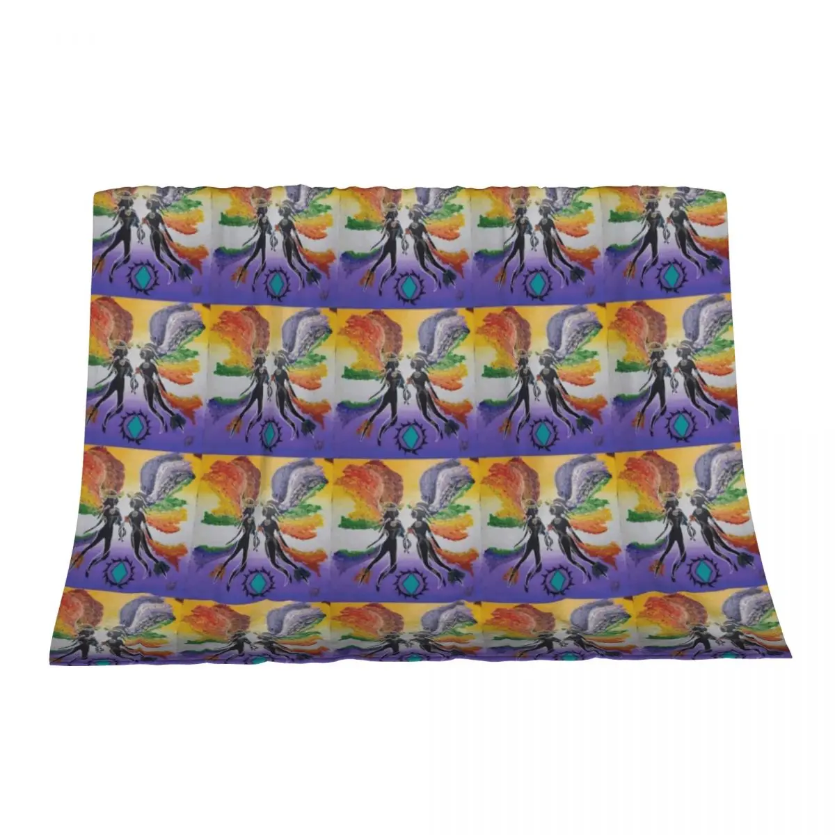 

Two Spirits Throw Blanket sofa bed For Sofa Thin Heavy Blankets