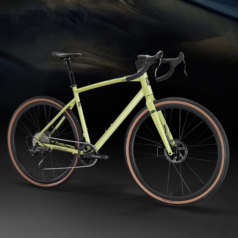 M/L/XL Hydraulische Scheibenbremse Gravel-Road-Bike Allterrain 10-Gang Aluminium-Legierung Dropbar-Rennrad 700x40C Gravel-Radfahren