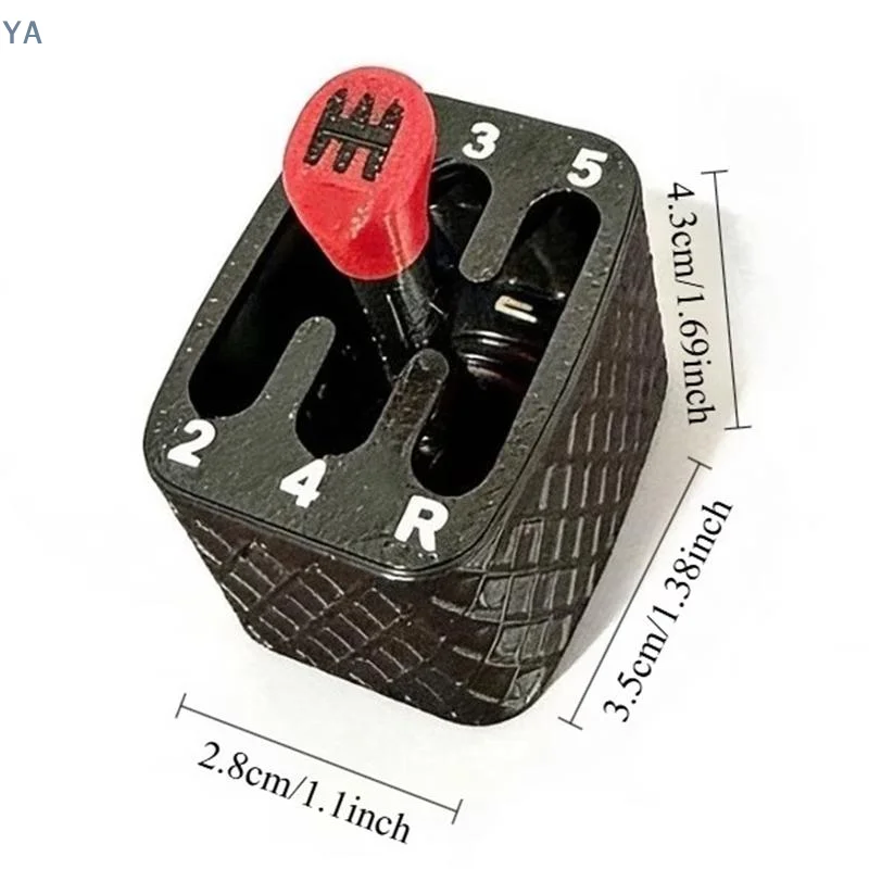 【SA】1/2/3pcs 3D Printed Manual Transmission Paddle Shifter Toy, Fun Car Simulator Decorative Ornament Stress-Relief Perfect Gift