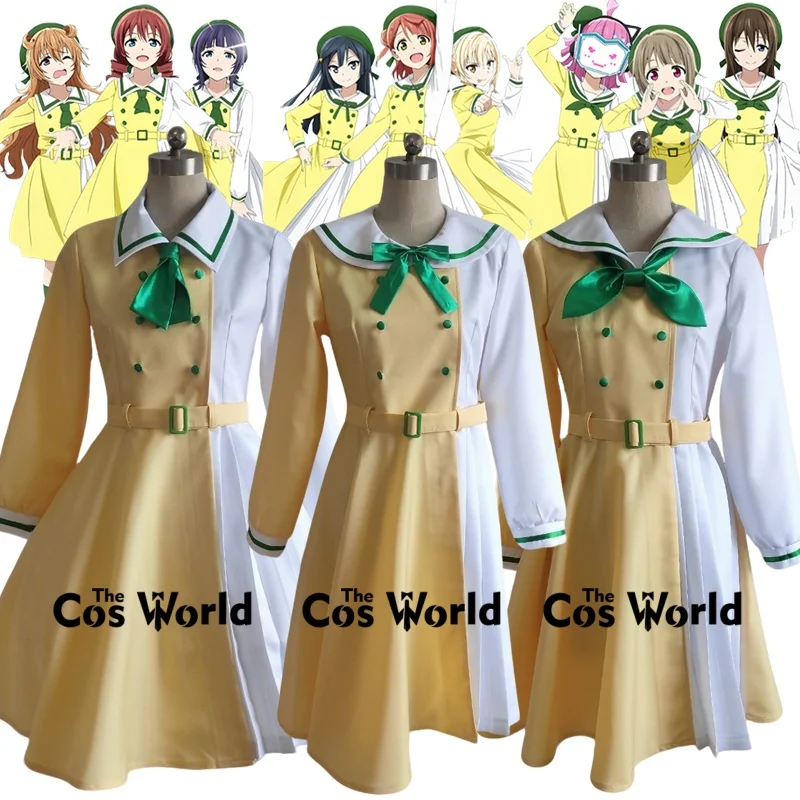 

Love Live Nijigasaki Uehara Ayumu Yuki Setsuna Miyashita Ai Emma Verde Mirai Harmony Outfits Customizable Anime Cosplay Costumes