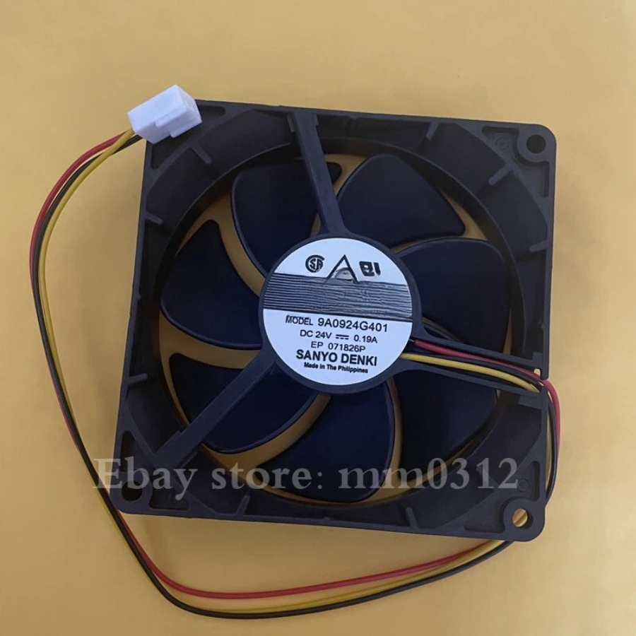 

1pcs for Sanyo 9A0924G401 9025 9CM 24V 0.19A inverter cooling fan