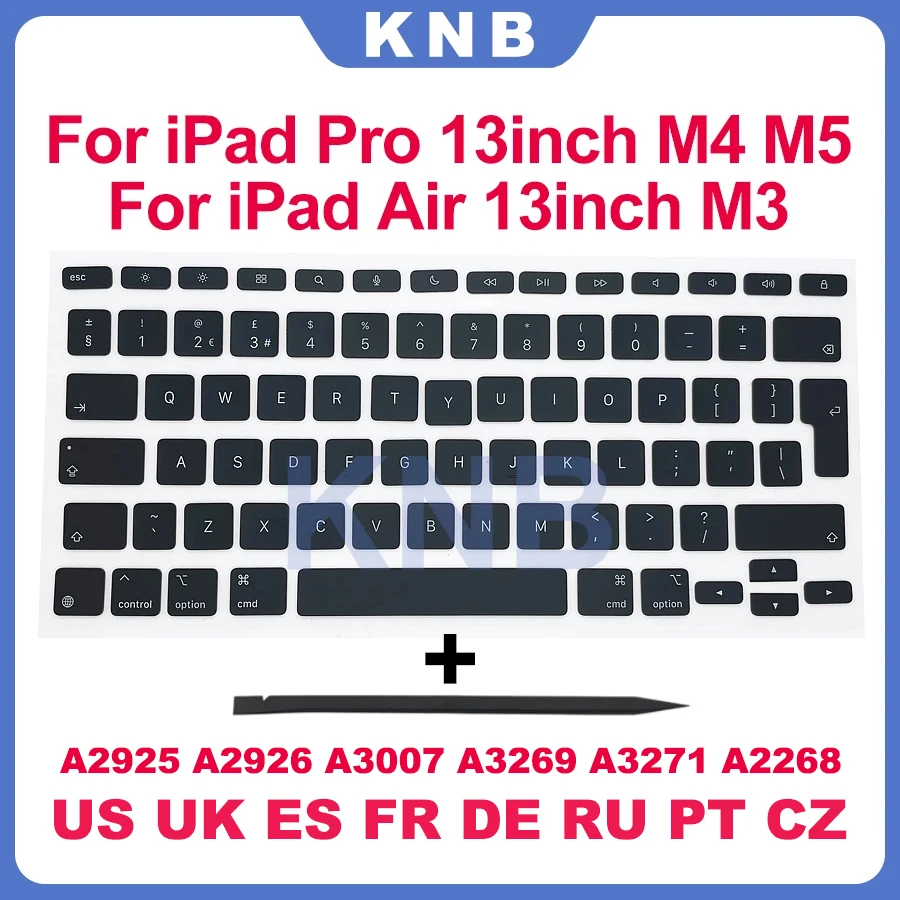 Original New Keycaps Key Cap Black For iPad Pro 13
