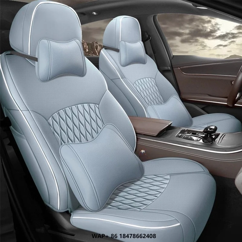 For 2020-2025 Byd Han Ev Phev Seat Kits Custom Car Seat Covers Full Set Leather Sports Style Front and Rear Seat Covers Cushion