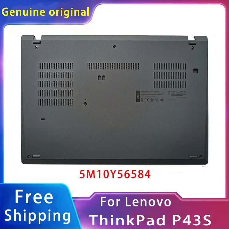 

New For Lenovo ThinkPad P43S;Replacemen Laptop Accessories Bottom With LOGO 5M10Y56584