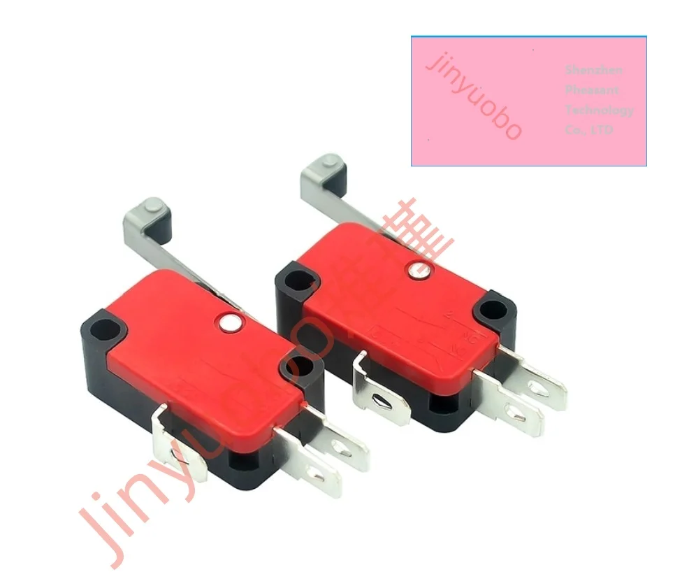 (5-100 pieces)V-156-1C25 with long wheel microswitch and small travel limit microswitch