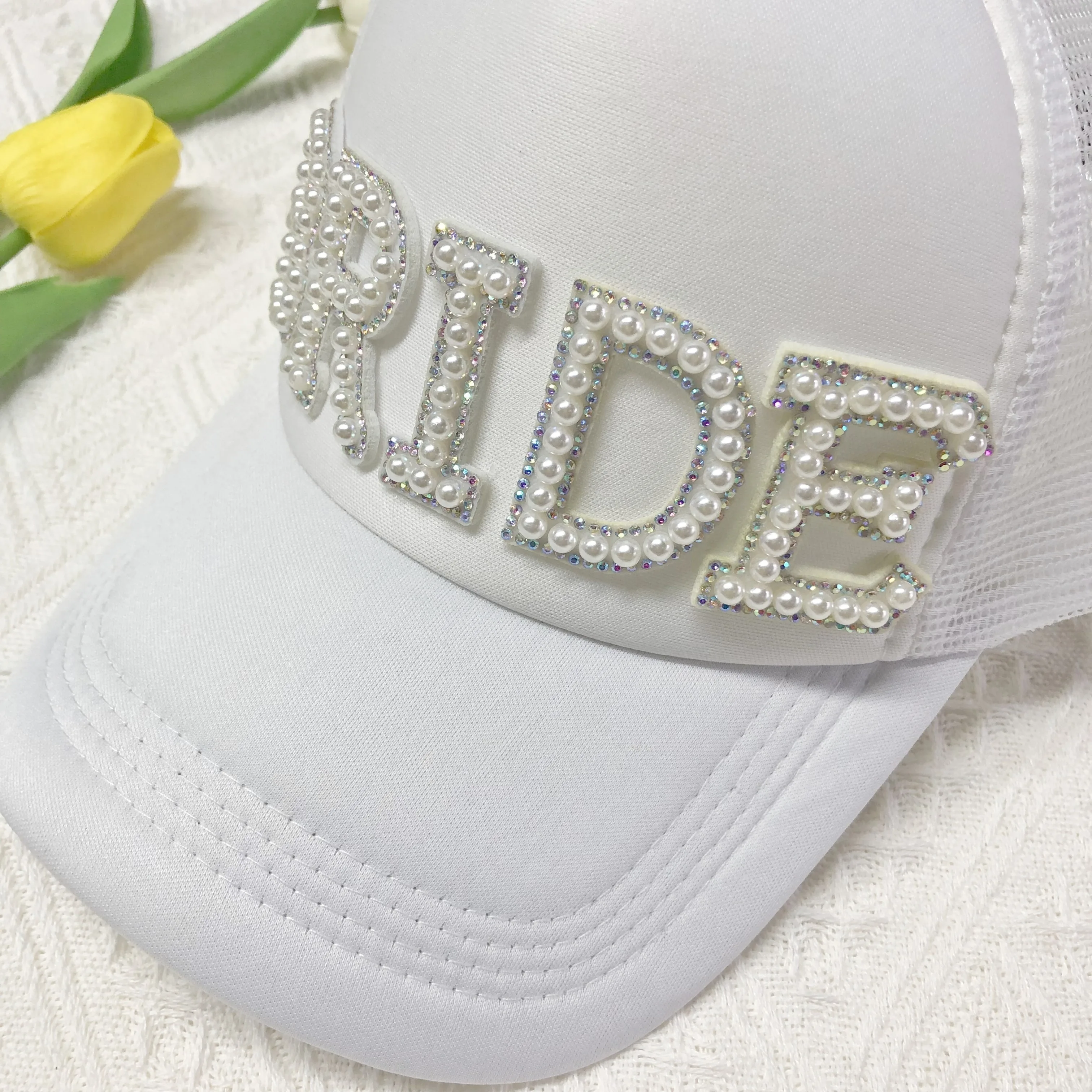 BRIDE/MRS Baseball cap Wedding decoration Bridal Shower Party supplies Honeymoon trip hat Creative wedding gifts