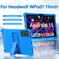 For Headwolf WPad7 11 inch Tablet protective Case , Kids Friendly Soft Silicone Adjustable Stand Cover protective sleeve