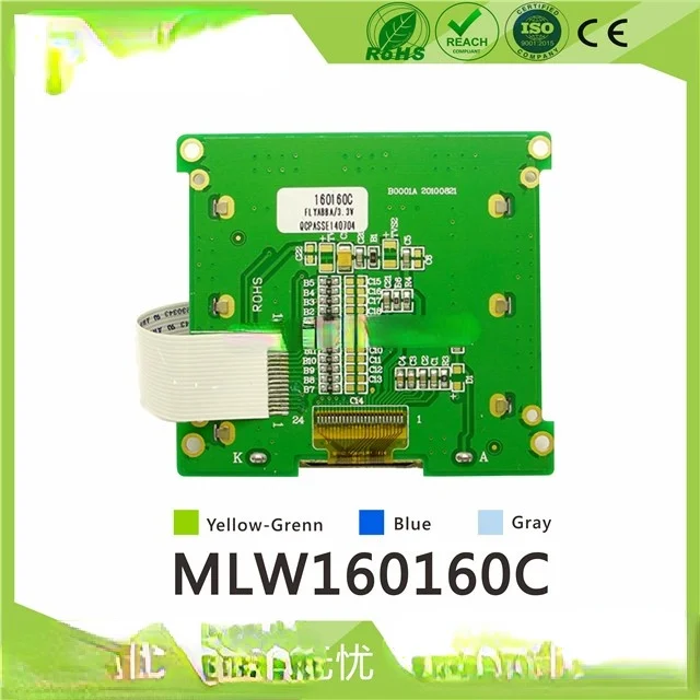 ЖК-экран 160160, точечная Матрица LCD 160160, ЖК-модуль 160160, UC1698, 160160C