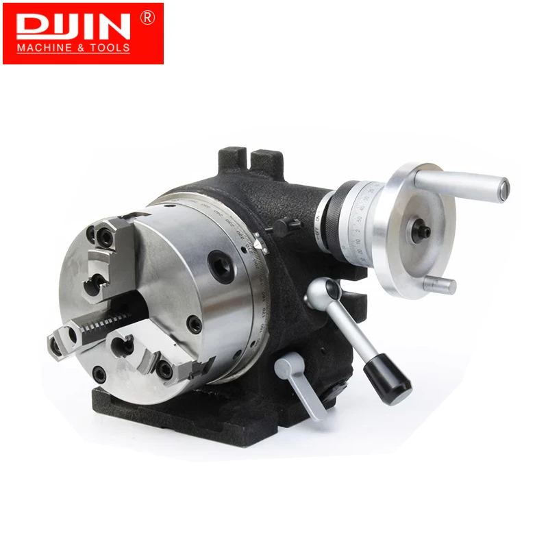 

Powerful Fast Dividing Head CS8 Precision Horizontal Vertical Super Indexing Spacers With 3 Jaw Chuck 200mm