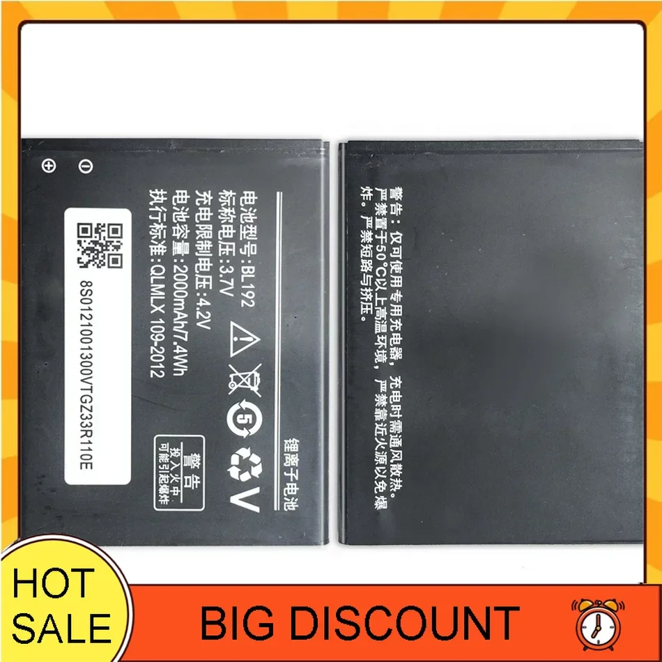 BL192 BL203 Battery For Lenovo A328 A526 A750 A529 A560 A680 A590 A300 A388T A505E A278T A369 A365E A308T A66 A318T A385E