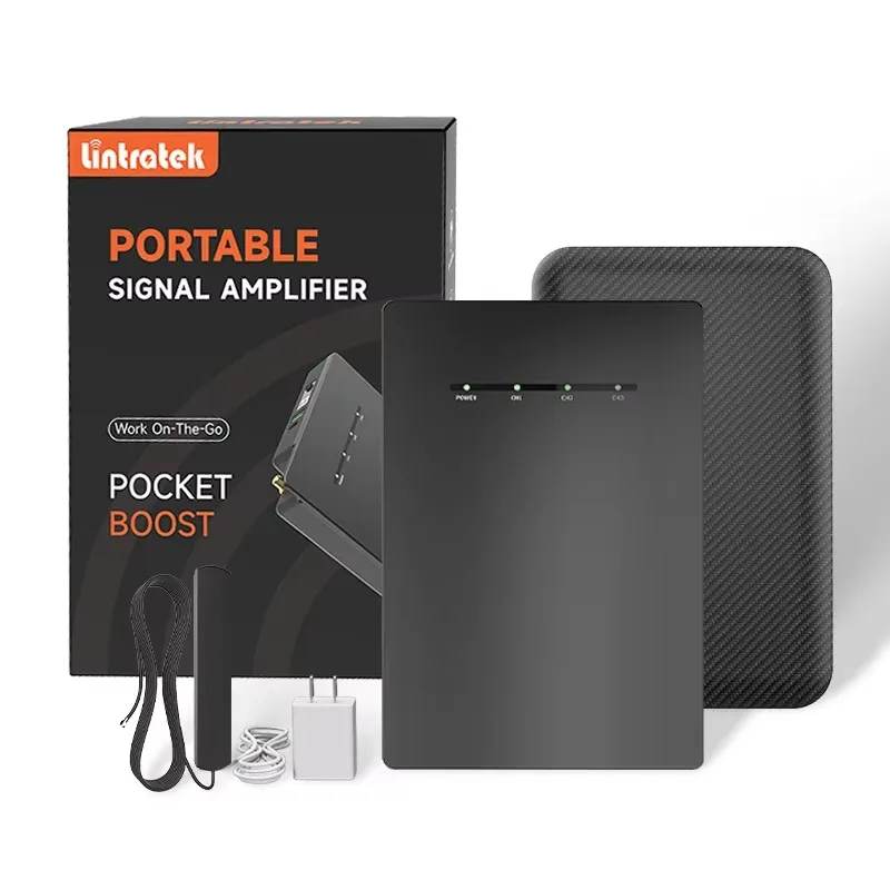 Portable signal Amplifier 34gPocket Tri Band Gsm Outdoor Camp Mobile Office Network Portable signal Booster for RV Car