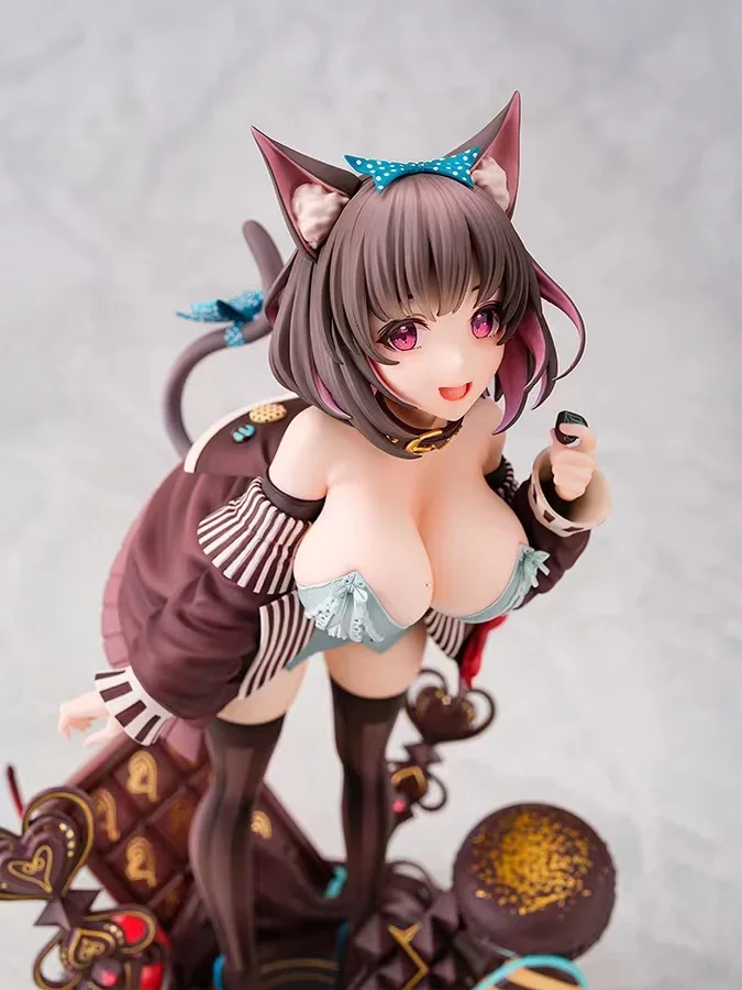 100% Originele Rocket Boy Mauve chocolade Sexy Girl Anime Figuur PVC Collectible Model Speelgoed Cadeau voor Jongens Ornamenten Desktop