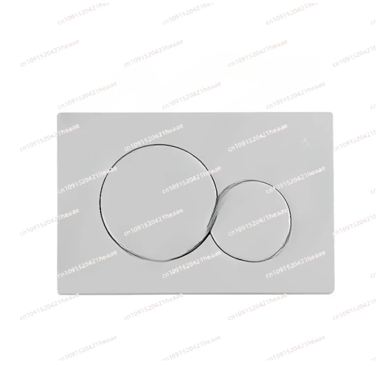 Suitable for1Pcs Toilet Push Plate Flush Actuation Button  Pre-wall Element Bathroom,01 Dual Flush Panel
