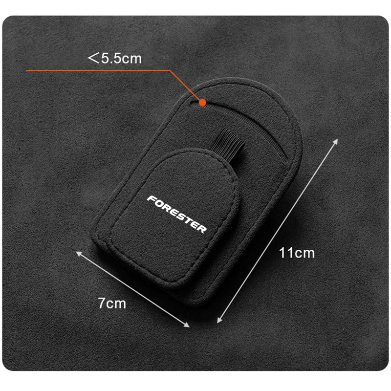 Car Sun Visor Sunglasses Clip Magnetic Holder Ticket Card Holder For Subaru Forester SG SH SJ SK 1997-2017 2018 2019 20 Styling