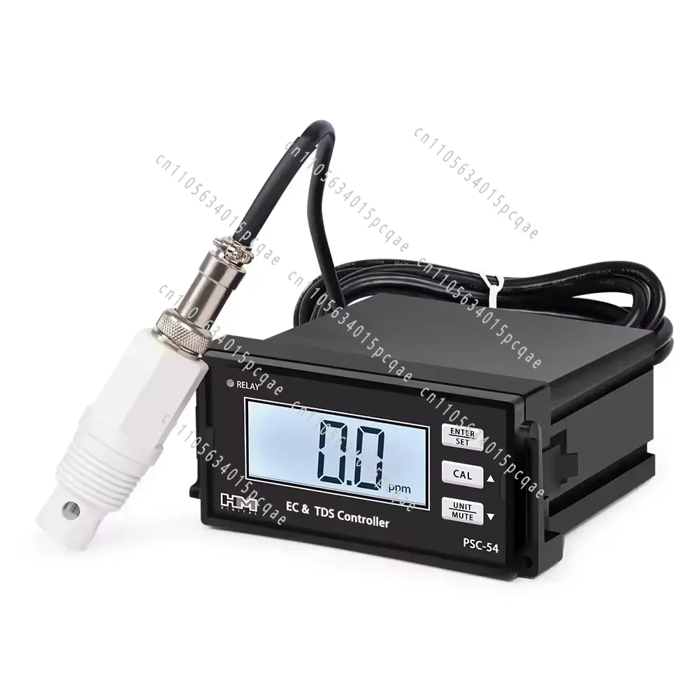EC TDS Detector PSC-54 Online Water Quality Controller 2 in 1 Ec Tds Controller Water Testing Device with Separate Sensor