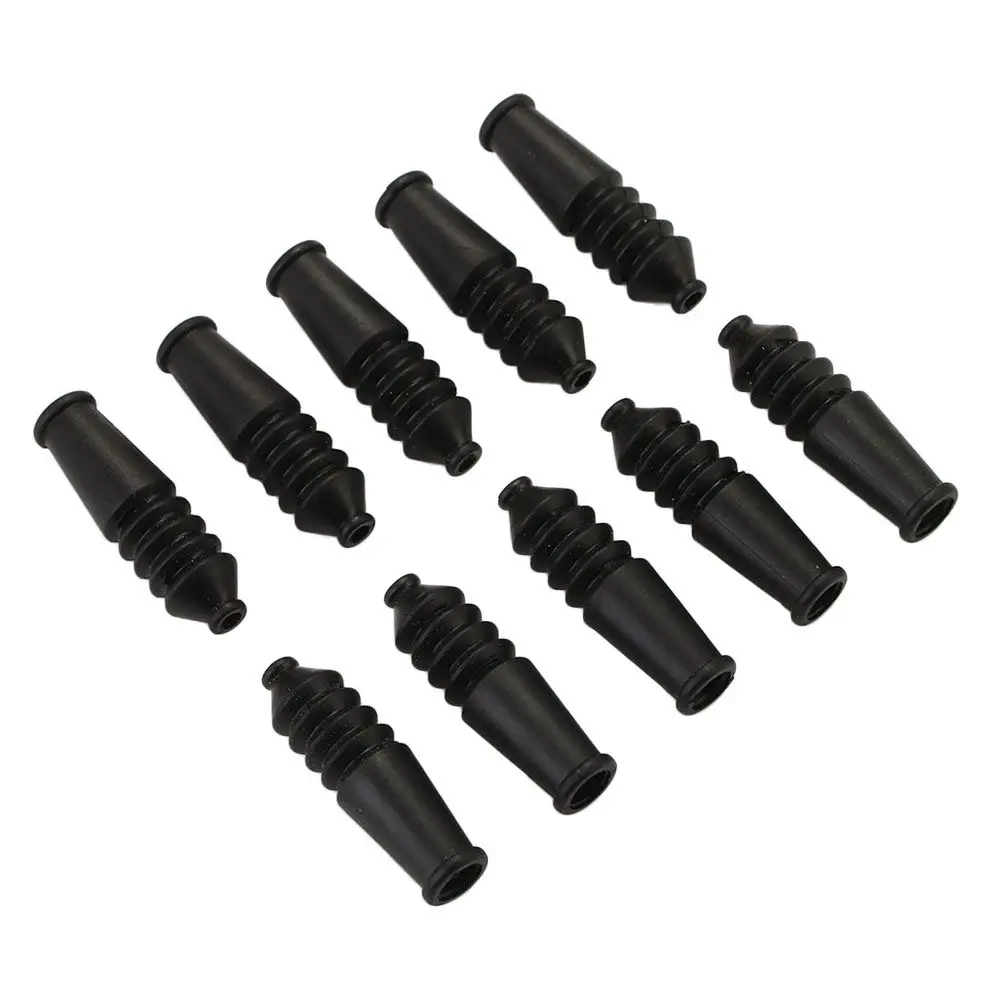 Mountain Bike Rubber Blocks Bicycle Braking Brake Cable Tail Cap Cycling Brake Blocks Brake Cable Protector Bike Brake Pads