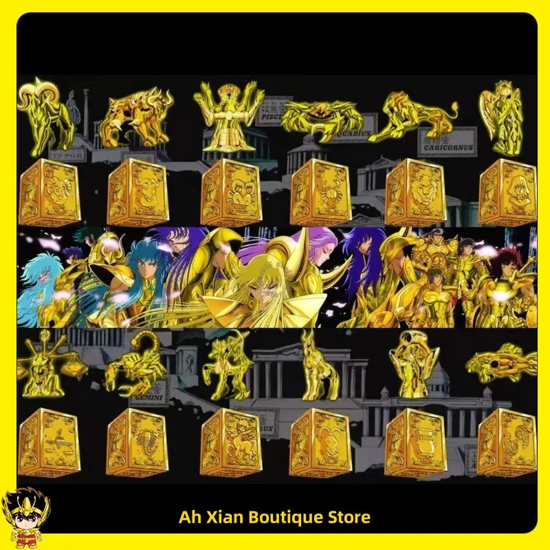 

Spot CS Transmission 12 Saint Seiya Saint Clothes Form Hanger Myth Moving Model Figure Save Gifts in Stock