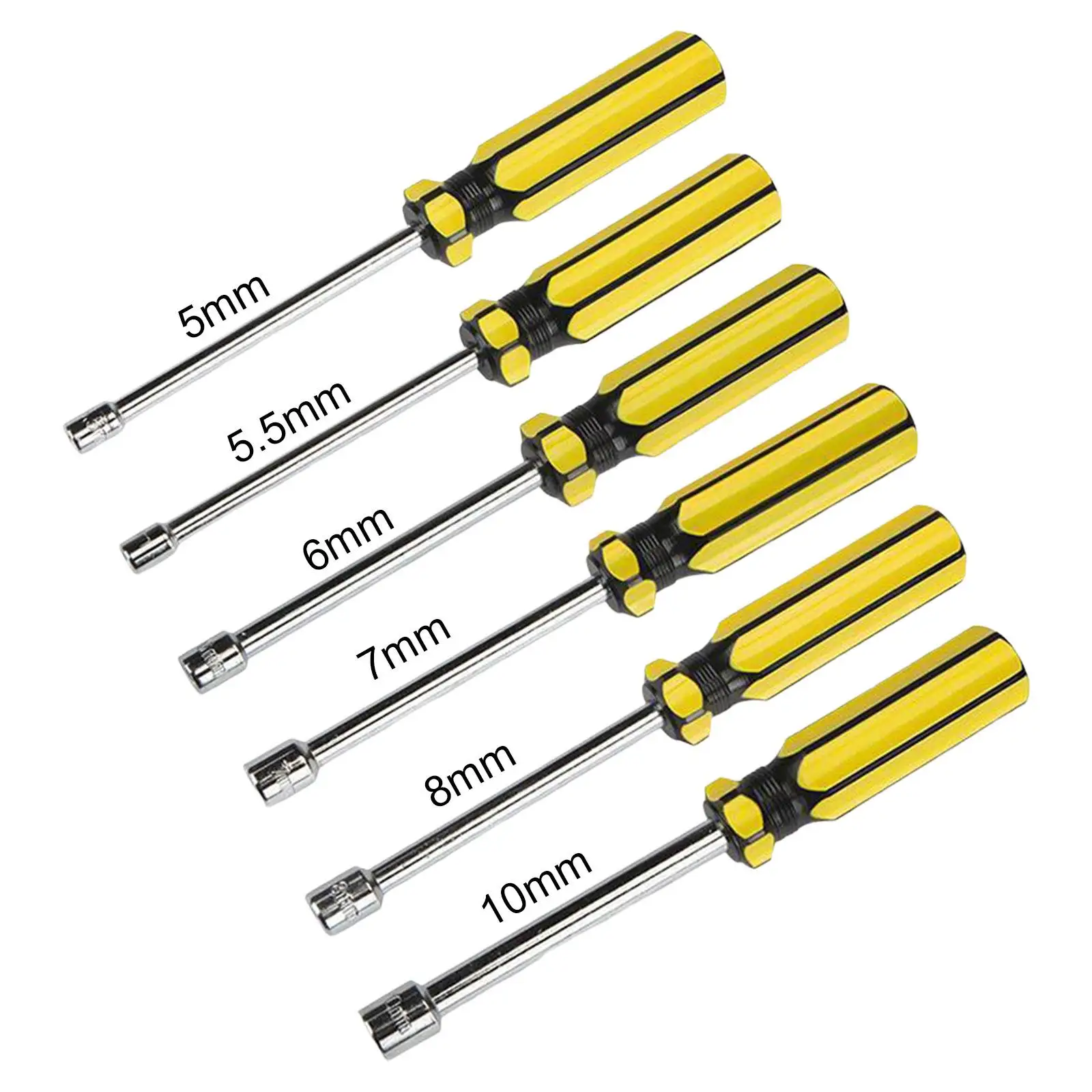 Hex Socket Screwdriver Screwdriver Tool Driver Repair Tool Hex Nut Key for Electrician Carpent Woodworking DIY Accessories